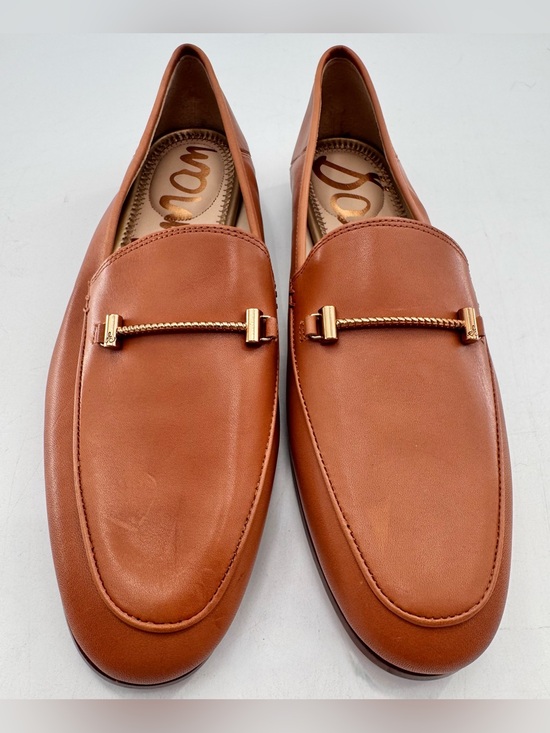 Sam Edelman Shoes - Sam Edelman Loafers Lior Flats Shoes NEW W/Defect Size 8M Leather Cognac/Brown